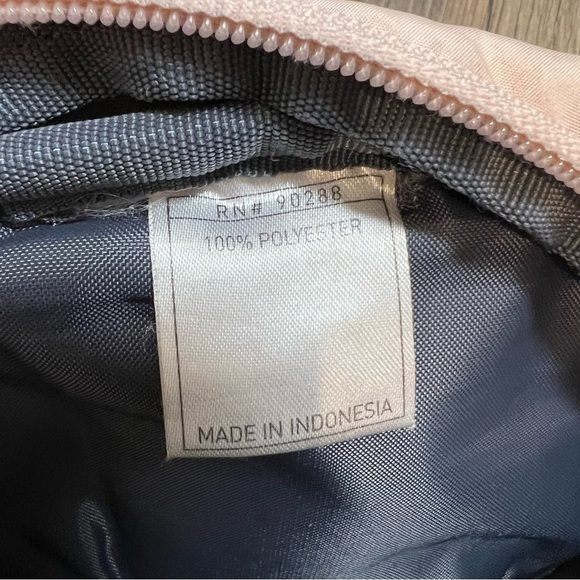 Adidas Light Pink Belt Bag Fanny Pack Front Zipper - Picture 6 of 10